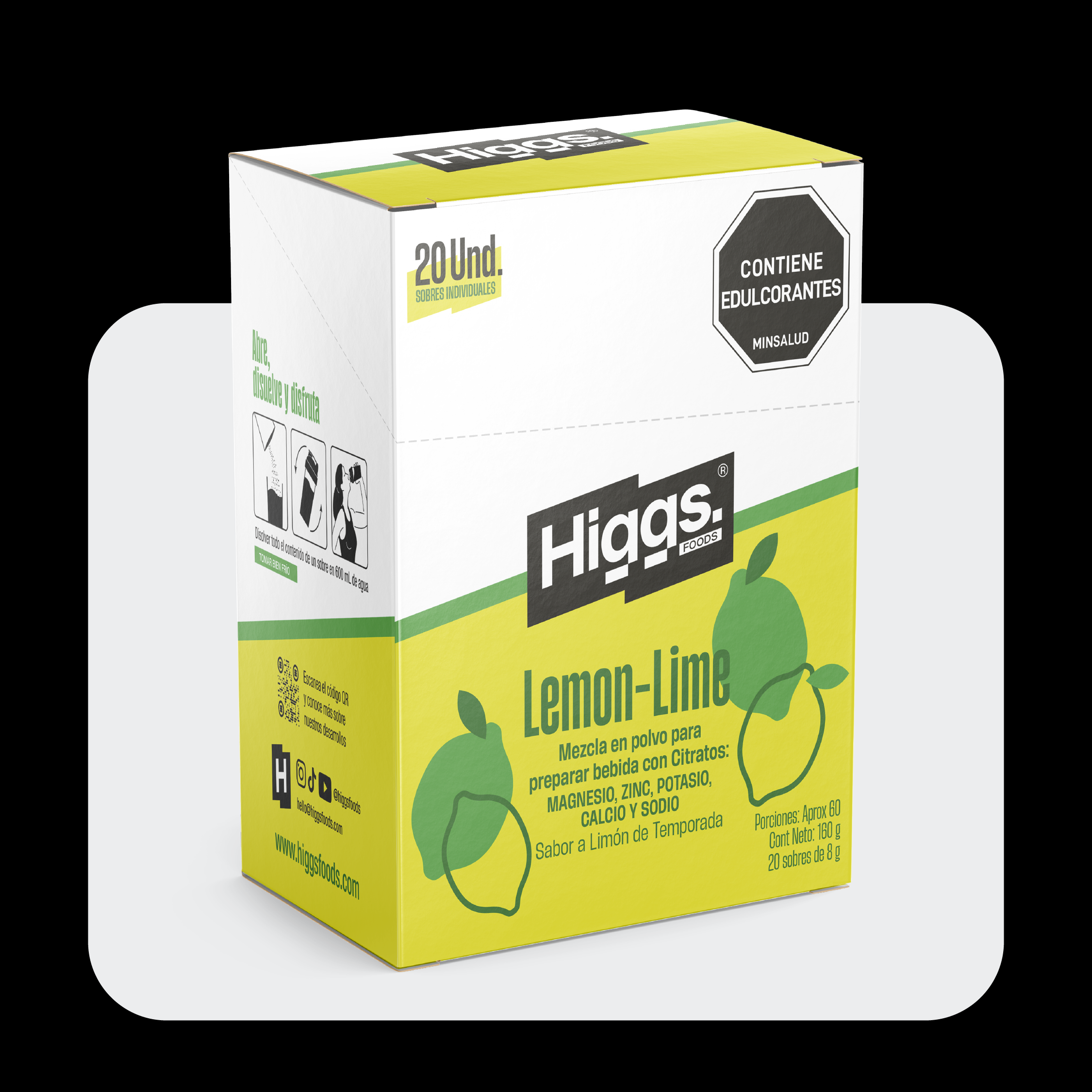 Pack x20 unidades - Lemon Lime