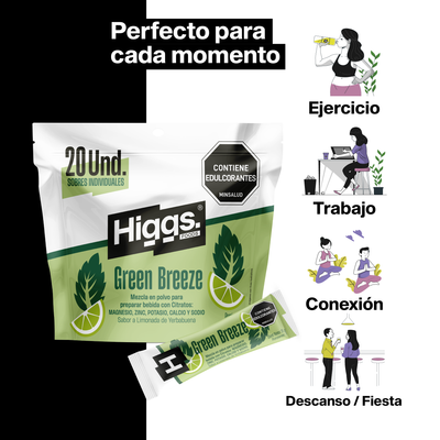 Pack x20 unidades - Green Breeze