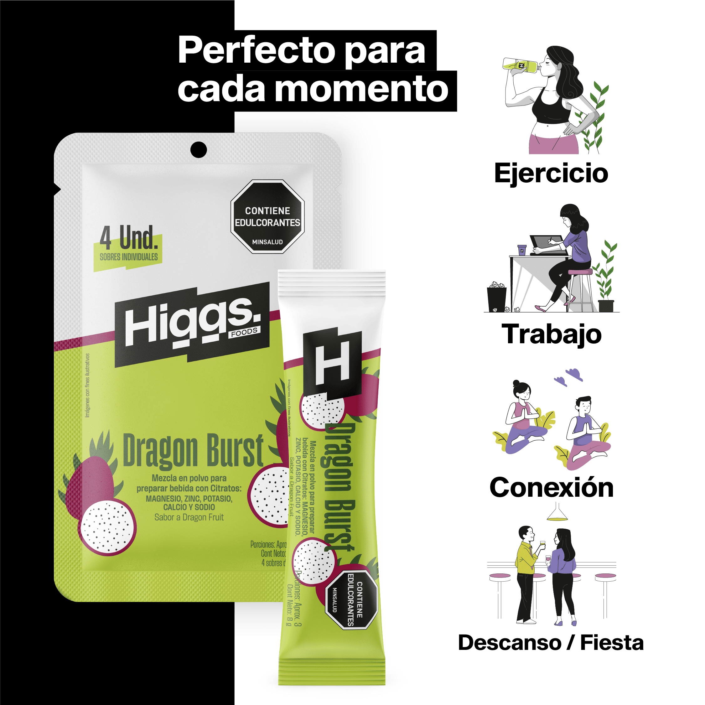 Pack x4 unidades - Dragon Burst