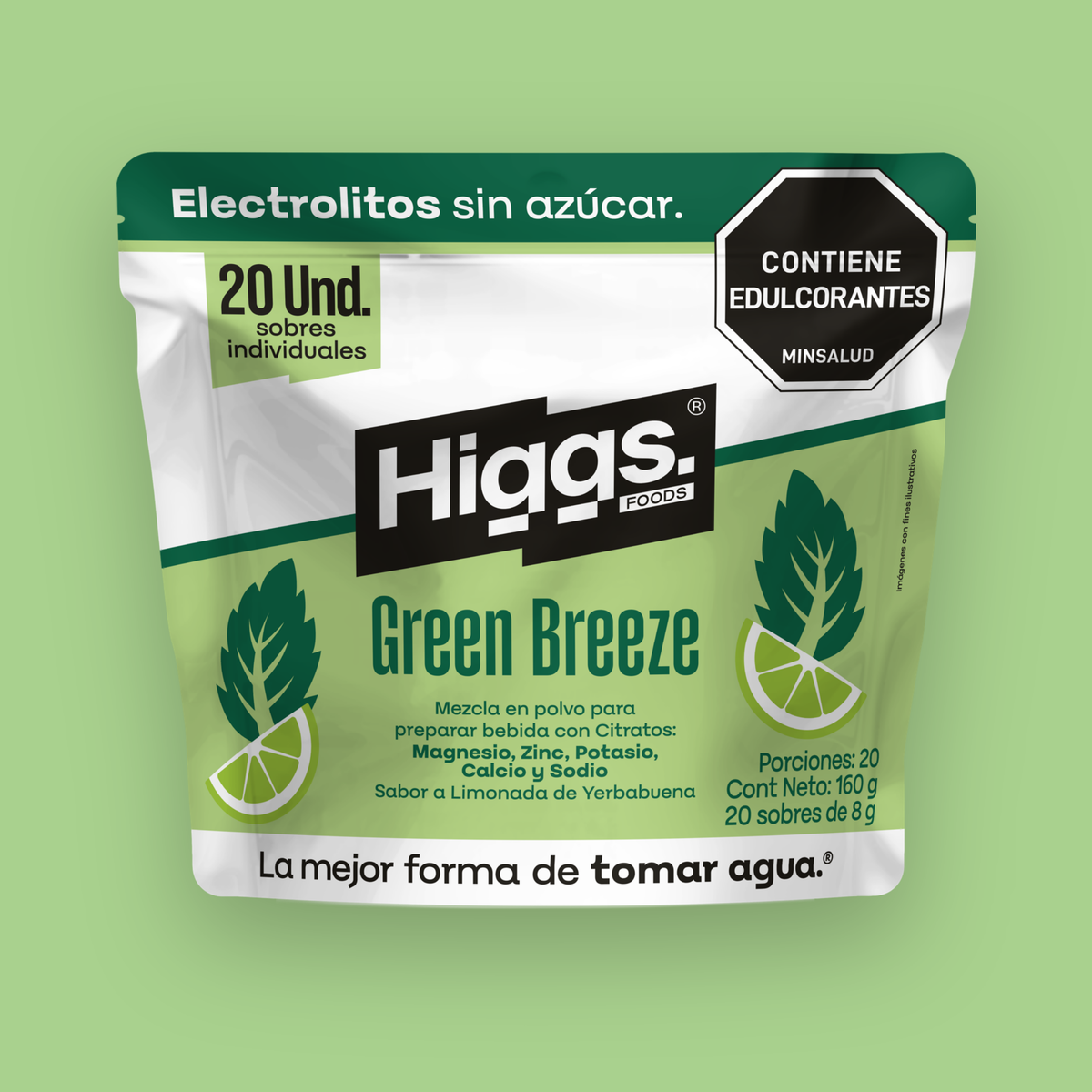 Pack x20 unidades - Green Breeze