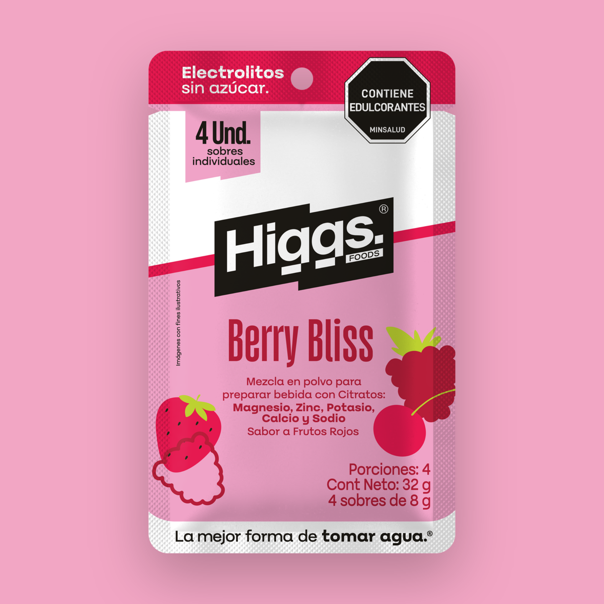 Pack x4 unidades - Berry Bliss
